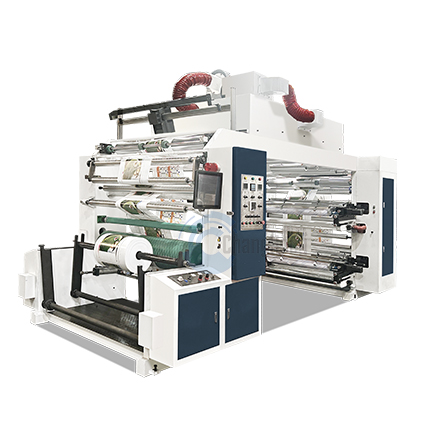 4色无纺布款层叠式柔版印刷机