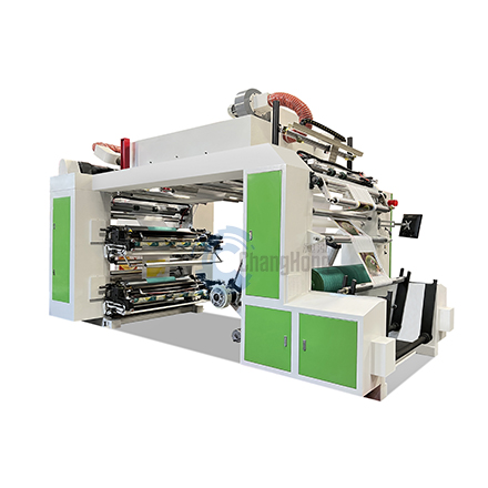 4色纸张款层叠式柔版印刷机