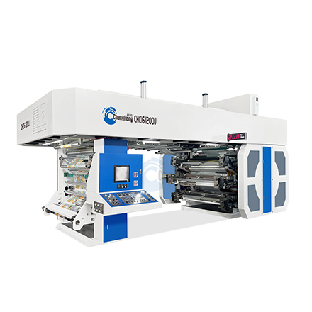 6色经济型卫星式柔版印刷机【翻转架】