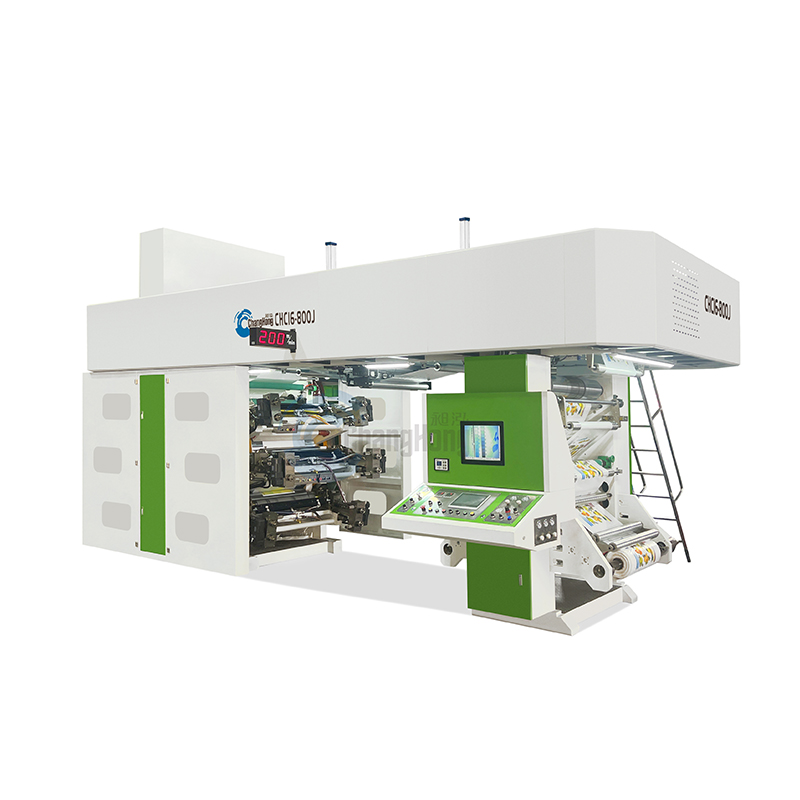 6色bopp经济型卫星式柔版印刷机