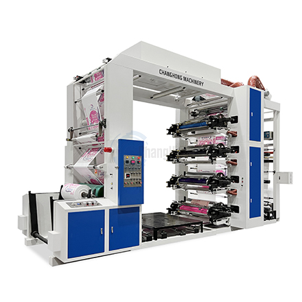 8色编织袋款层叠式柔版印刷机